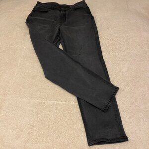 American Eagle Outfitters Womens Black Mom Jeans Size 6 Regular Cotton Blend Cas